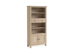 MC Oak Display Unit W/Metal Handles