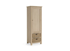 MC Oak Larder Unit - outside - wooden handles