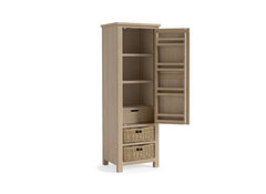 MC Oak Larder Unit - inside