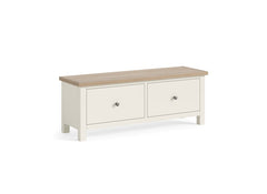 MC Coconut Bedroom Bench W/Metal Handles
