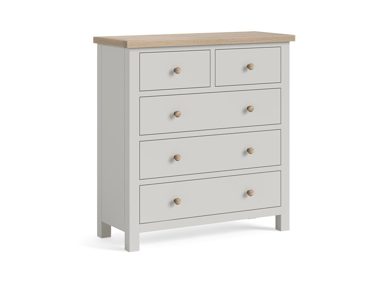MC Grey 2+3 Chest - wooden handles