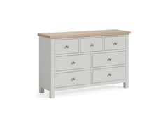 MC Grey 3+4 Wide Chest - metal handles