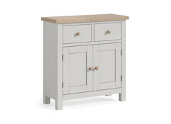 MC Grey Small Sideboard - wooden handles
