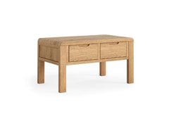 Thurlstone Coffee Table With Drawers – From Oak & Oak Veneers | Modern Occasional Table