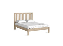 Modern Country Oak Bed - 4 ft6