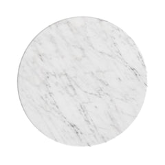 Portobello Round Coffee Table with Marble Top
