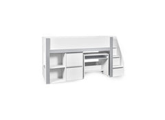 Gaia White Mid-Sleeper - closed