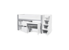 Gaia White Mid-Sleeper - open - 2