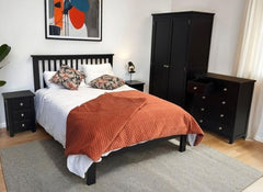 Apollo Black Bedroom - 1