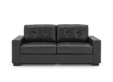 Gemona Black Three Seat Sofa