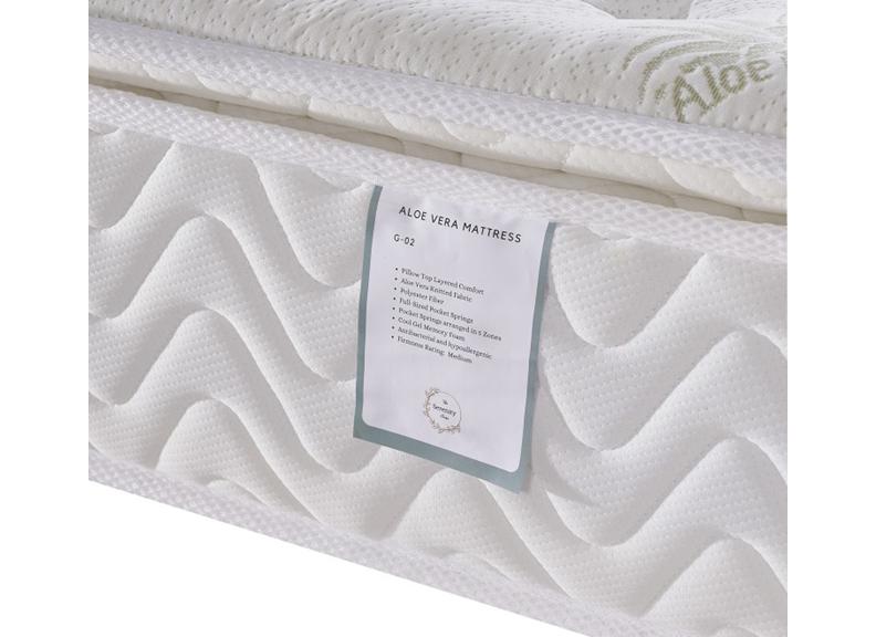 GO2 Aloe Vera Mattress - side