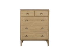 Hadley 2+3 Drawer Bedroom Chest - front
