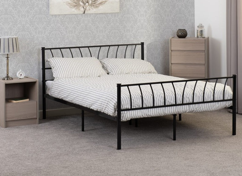 Howley Black Bed - room