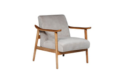 Heath Accent Chairs – With Velvet Upholstery – Taupe or Green | Luxurious Modern Style