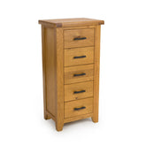 Hampshire 5 Drawer Slim Chest