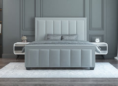 Haven Fabric Bed - end view