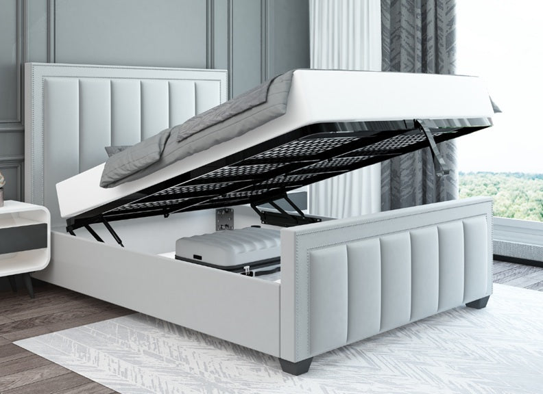 Haven Fabric Bed - base open