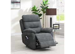 Helena Dark Grey Lift & Rise Armchair - room