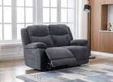Herbert Dark Grey 2PP Sofa