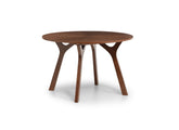 Huxley Walnut Round Dining Table