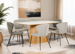 Indy Table W/Shea Dining Chairs