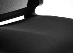 Imola Black Mesh Office Chair - detail