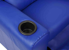 Childs Recliner - blue - detail
