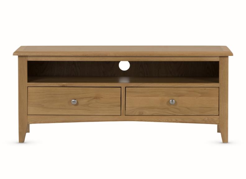 Kilkenny Oak Large Rectangular TV Stand