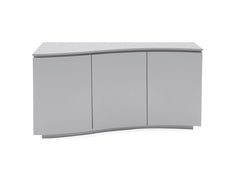 Lazzaro Grey Sideboard W/Led Lights Off