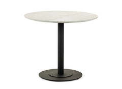Luca Round White Table