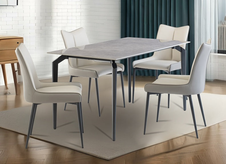 Lugo Table + Nardo Chair - room