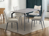 Lugo Table + Nardo Chair - room