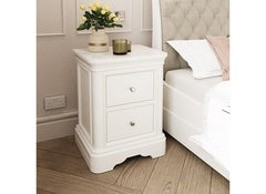Mabel Bone Bedside Table
