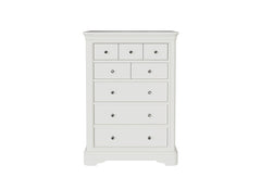 Mabel Bone Eight Drawer Tall Chest