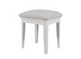 Mabel Bone Bedroom Stool