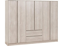 Malvern Six Door Wardrobe - 1
