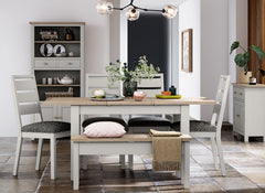 Modern Country Grey Dining Chairs