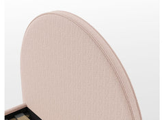 Moon Pink Ottoman Bed - detail