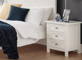 Maine White Bedside - room