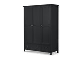 Maine Three Door Anthracite Wardrobe