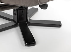 Malmo Grey Swivel Recliner - base