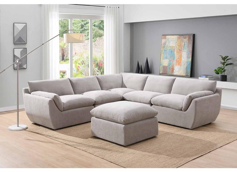 Malton 2-C-2 Sofa - in donkey biscuit