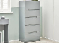 Manhattan Grey Five Drawer Chest - room