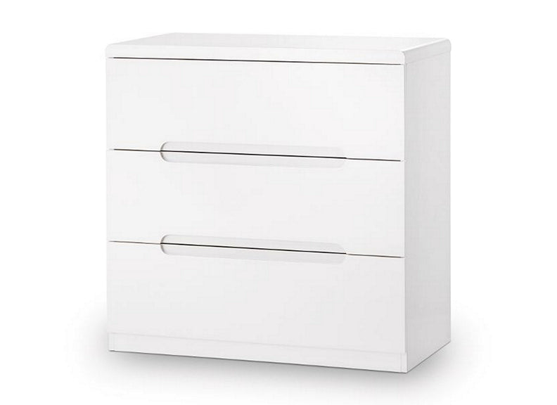 Manhattan Gloss Three Drawer Chest