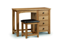 Marlborough Single Pedestal Dressing Table & Stool