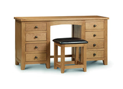 Marlborough Twin Pedestal Dressing Table & Stool