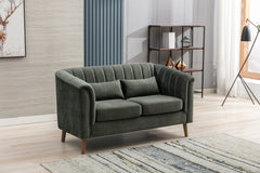 Charlotte 2SS Moss Sofa - 1