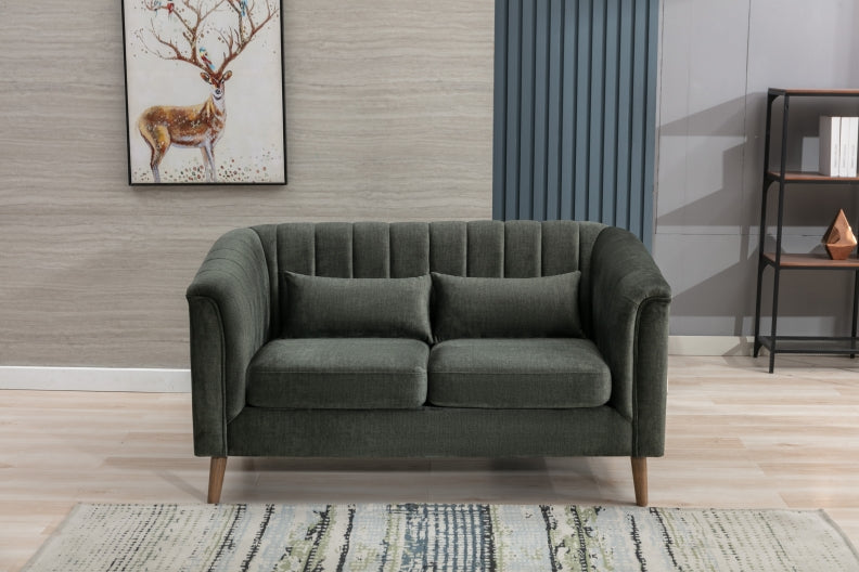 Charlotte 2SS Moss Sofa - front