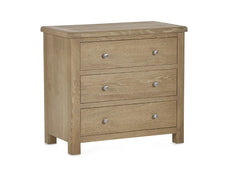 Memphis Three Drawer Chest W/Knob Handles