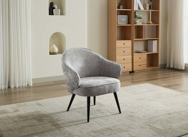 Morgan Grey Accent Chair - 1